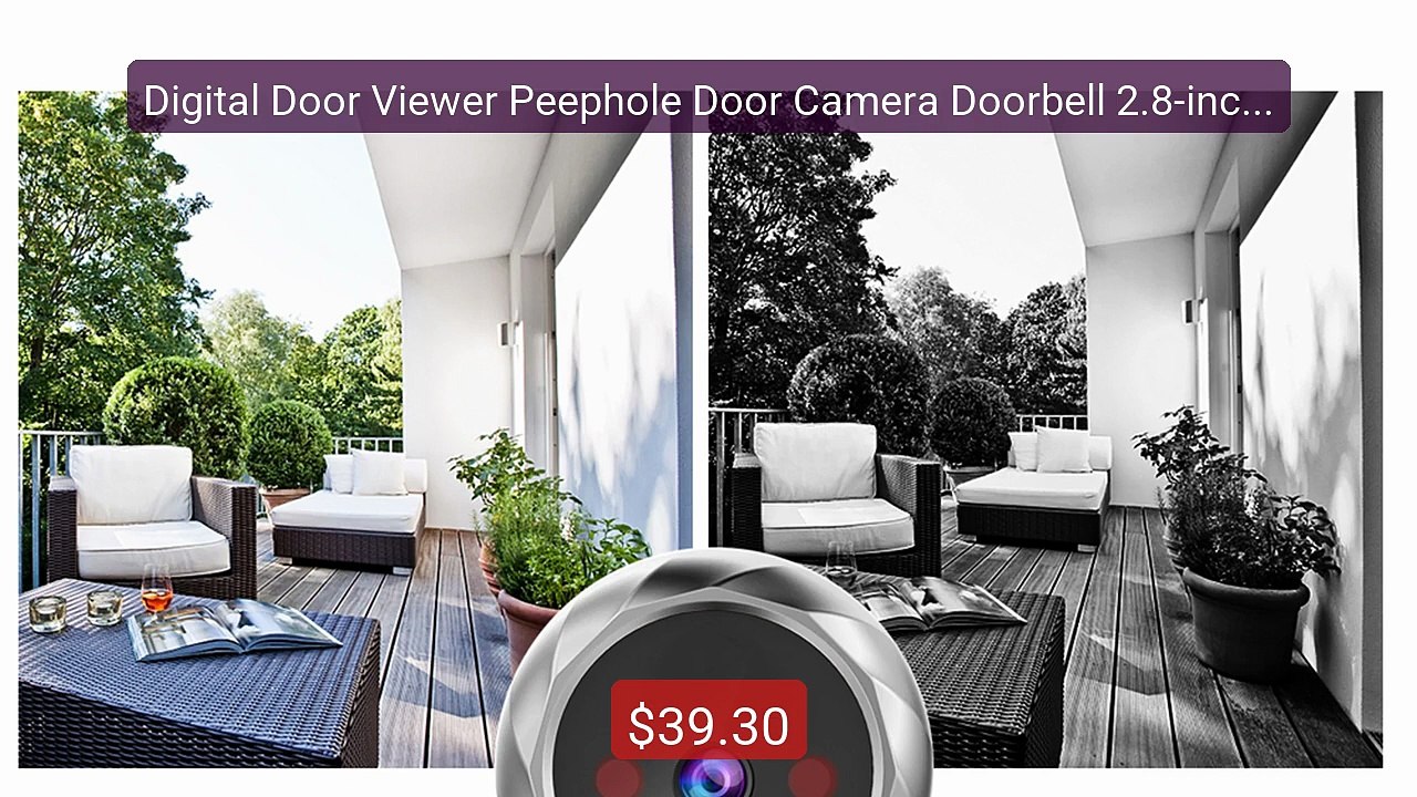 Digital Door Viewer Peephole Door Camera Doorbell 2.8-inch Ni... -- Amazing Value 2026 | Must Have!