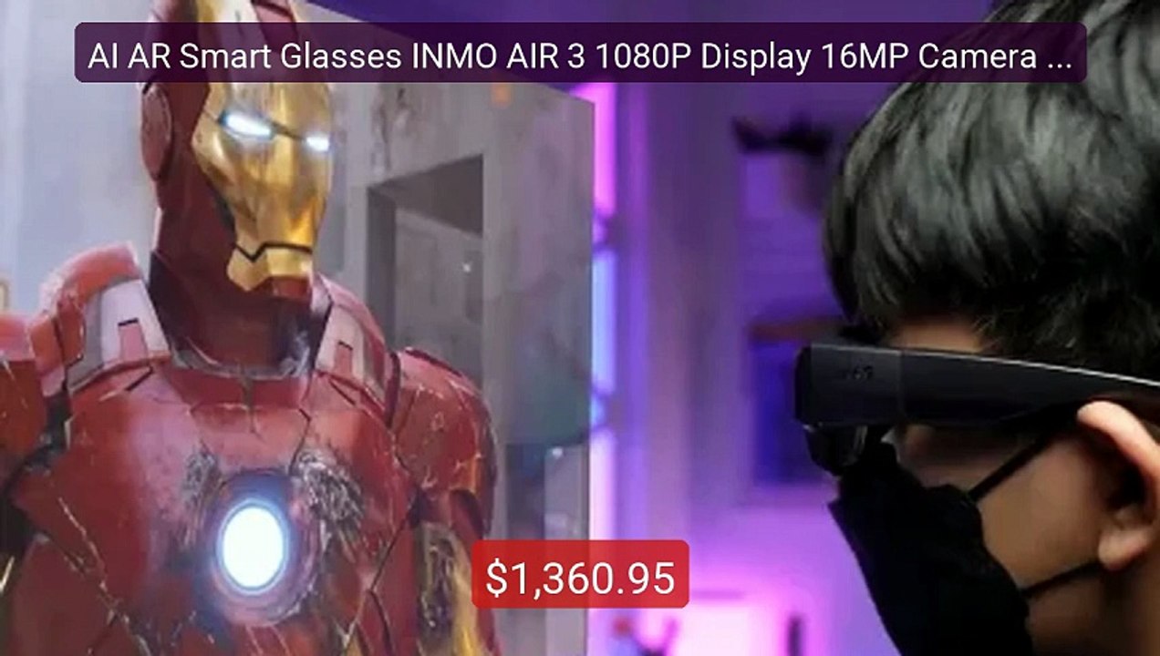 AI AR Smart Glasses INMO AIR 3 1080P Display 16MP Camera OLED Scre... -- Best Deal 2026 | Shop Now!