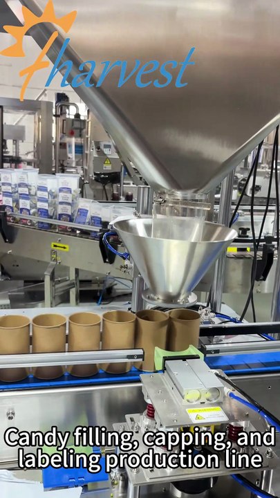 Looking for a complete candy line: linear weigh filling、can sealing machine and labeling machine line.