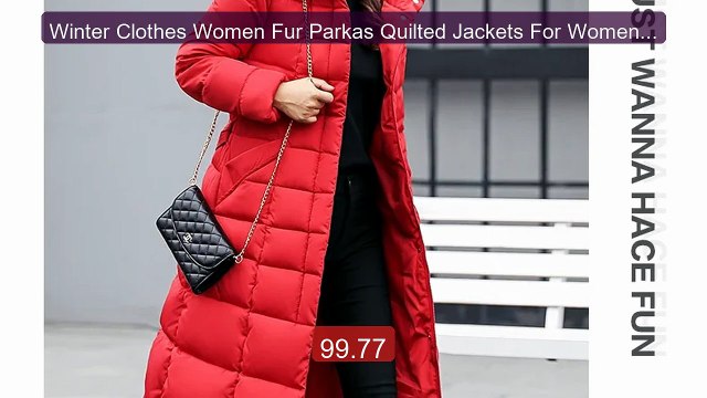 Winter Clothes Women Fur Parkas Quilted Jackets For Women Thic... Best Buy 2026 | Great Quality!