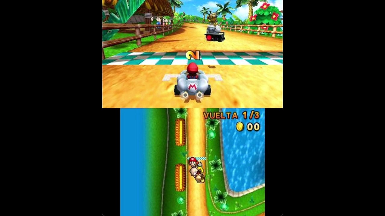Let's Play Mario Kart 7 (Nintendo 3DS) - Parte 1