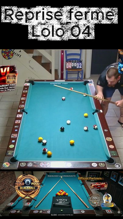 Reprise ferme Lolo 04 #8pool #blackball #billard #ultimatepool #pourtoi #fyp #fluxshorts #reels