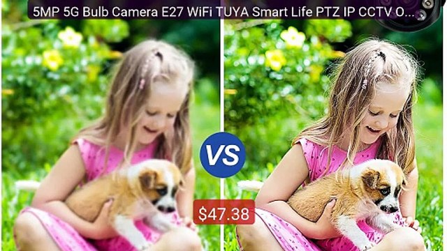 5MP 5G Bulb Camera E27 WiFi TUYA Smart Life PTZ IP CCTV Outdoor Nig... Top Rated 2026 | Buy Now!