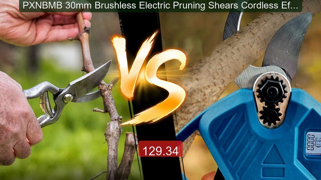 PXNBMB 30mm Brushless Electric Pruning Shears Cordless Effi... Top Pick 2026 | Unbeatable Price!