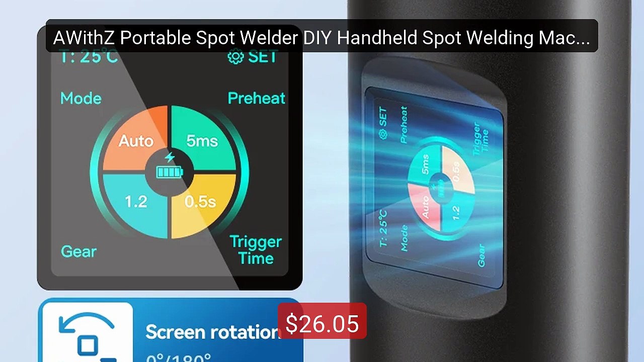 AWithZ Portable Spot Welder DIY Handheld Spot Welding Machine 90 G... -- Best Deal 2026 | Shop Now!