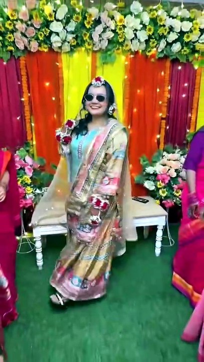 Bangladesh Gaye Holud Celebration | Bride Squad Dance Performance | Luxury Wedding Event in Dhaka