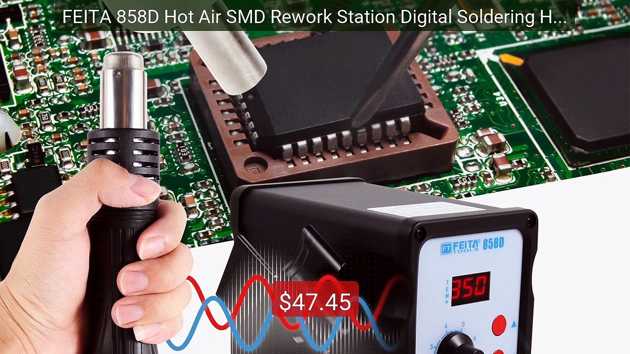 FEITA 858D Hot Air SMD Rework Station Digital Soldering Heat Gun T... -- Best Deal 2026 | Shop Now!