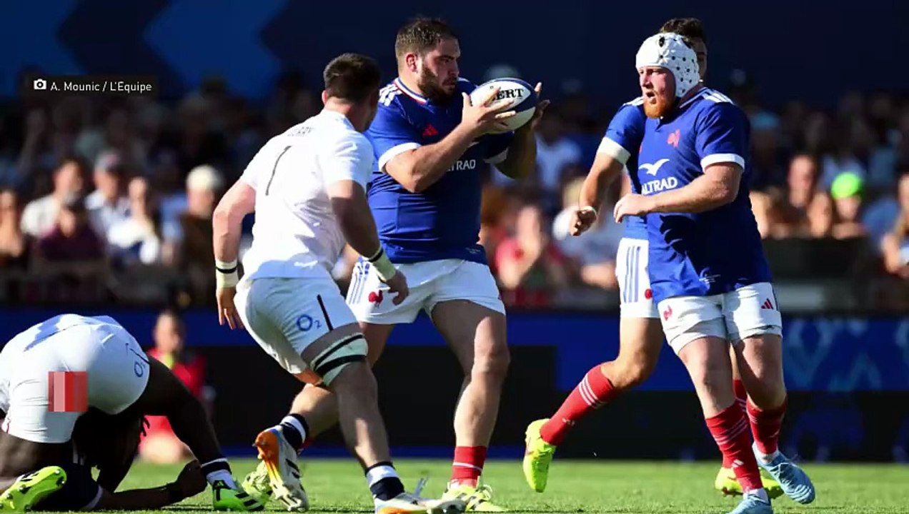 Une première ligne renouvelée, Roumat en 8, Ntamack et Jalibert reconduits... La compo des Bleus pour affronter le Japon - Rugby - Championnat des nations - Bleus