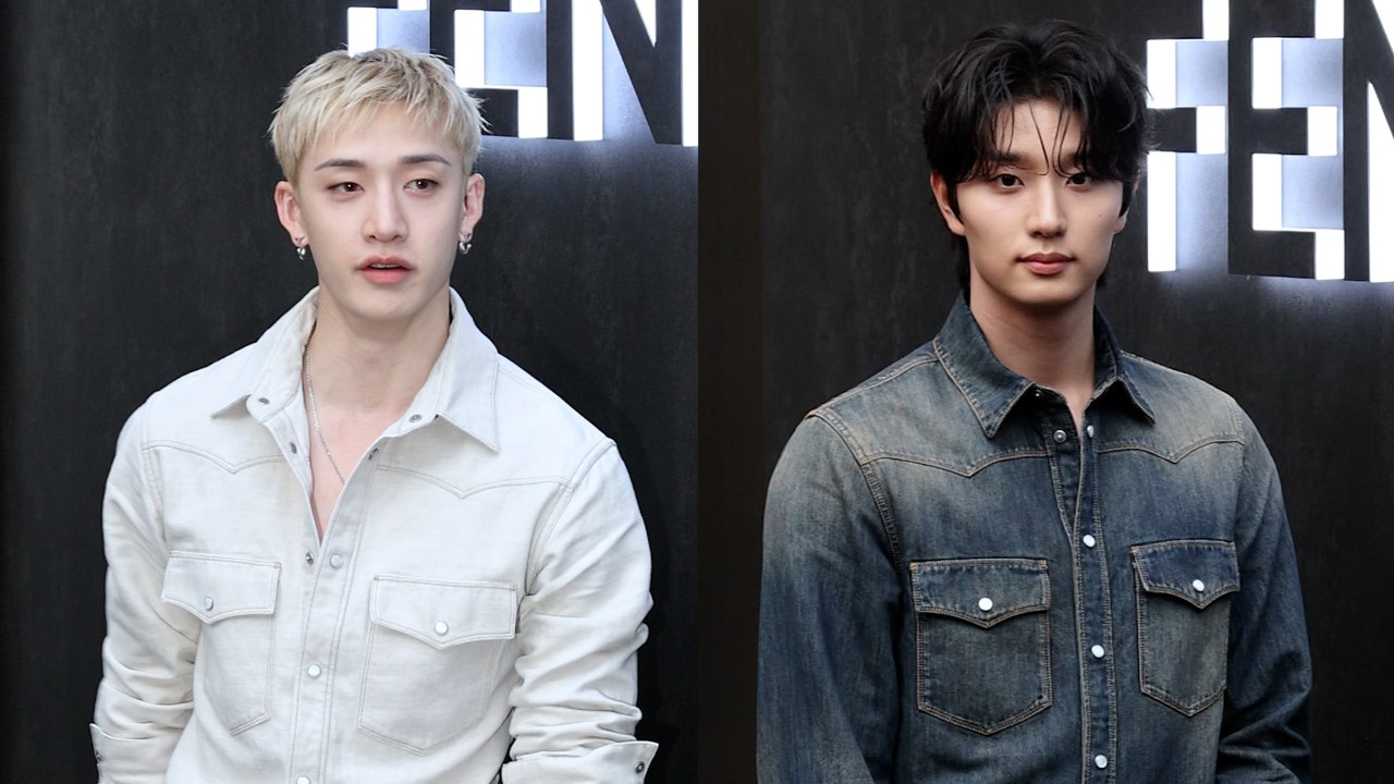 스키즈 방찬-김재원, '펜디(FENDI) 포토콜' 참석 #김재원 #스트레이키즈 #방찬
