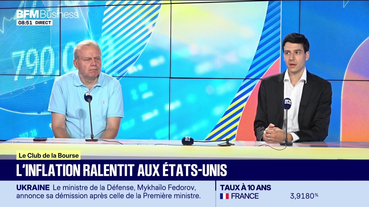Le club de la Bourse : L'inflation ralentit aux États-Unis - 16/07