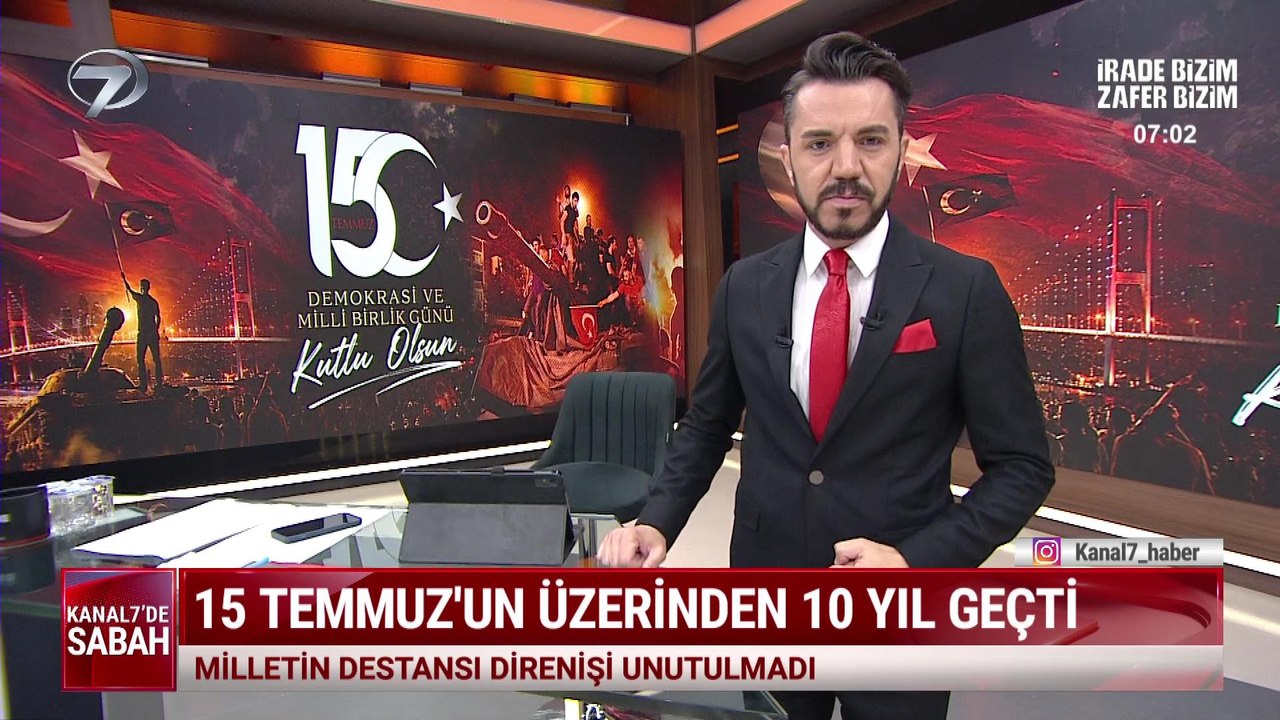 Kanal 7'de Sabah (Kanal 7 Ülke Tv Ortak Yayını) - 15 Temmuz 2026