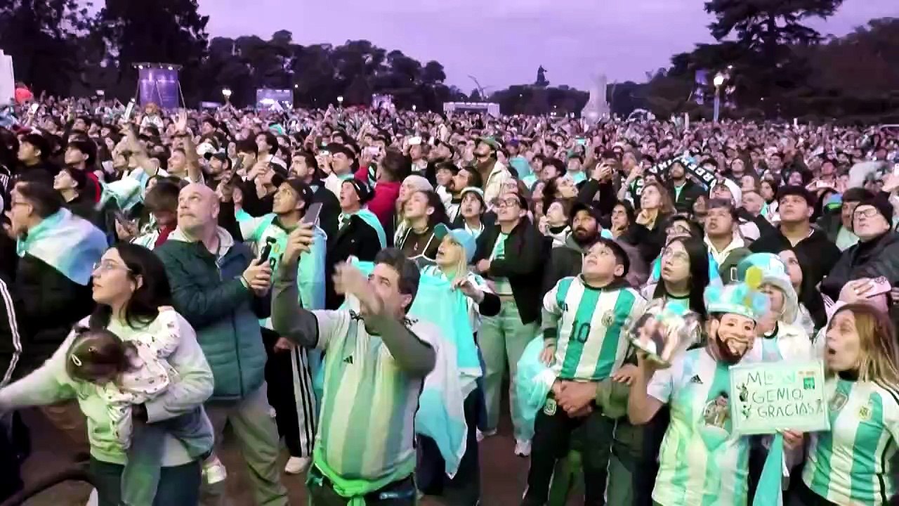 Buenos Aires feiert: Argentinien steht im WM-Finale