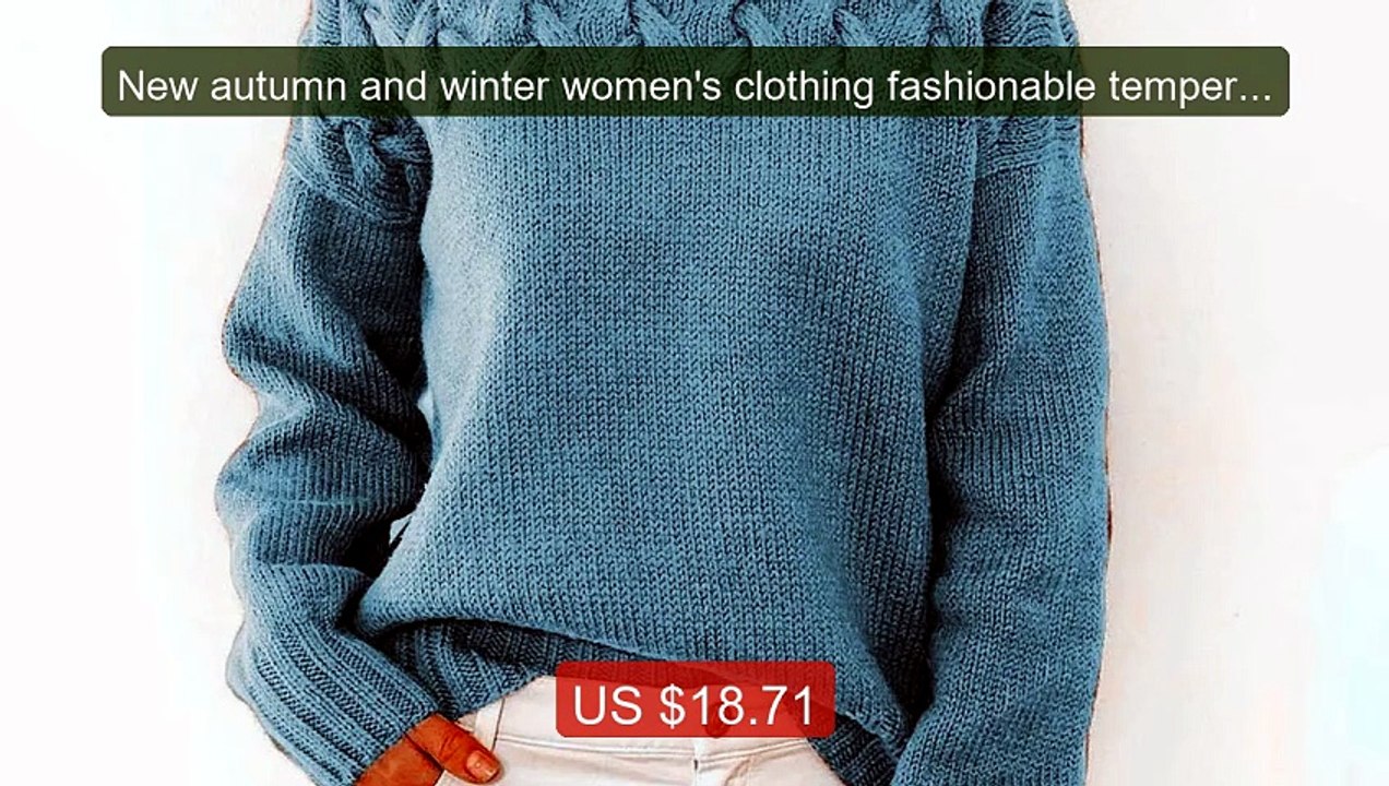 New autumn and winter women's clothing fashionable temperamen... -- Amazing Value 2026 | Must Have!