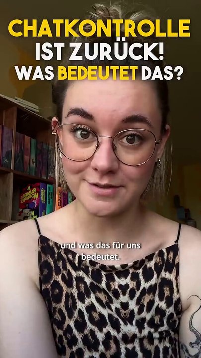 Chatkontrolle ist zurück – was bedeutet das?