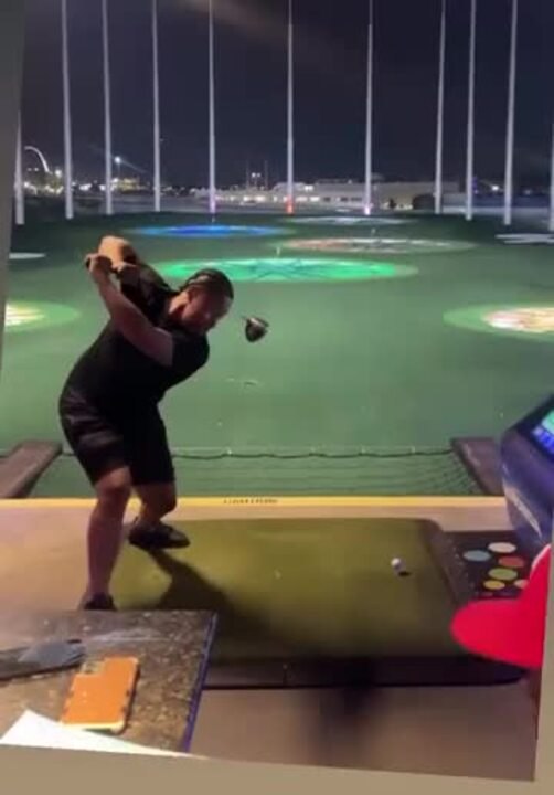 Golfer Keeps Missing Every Shot in Hilarious Fashion