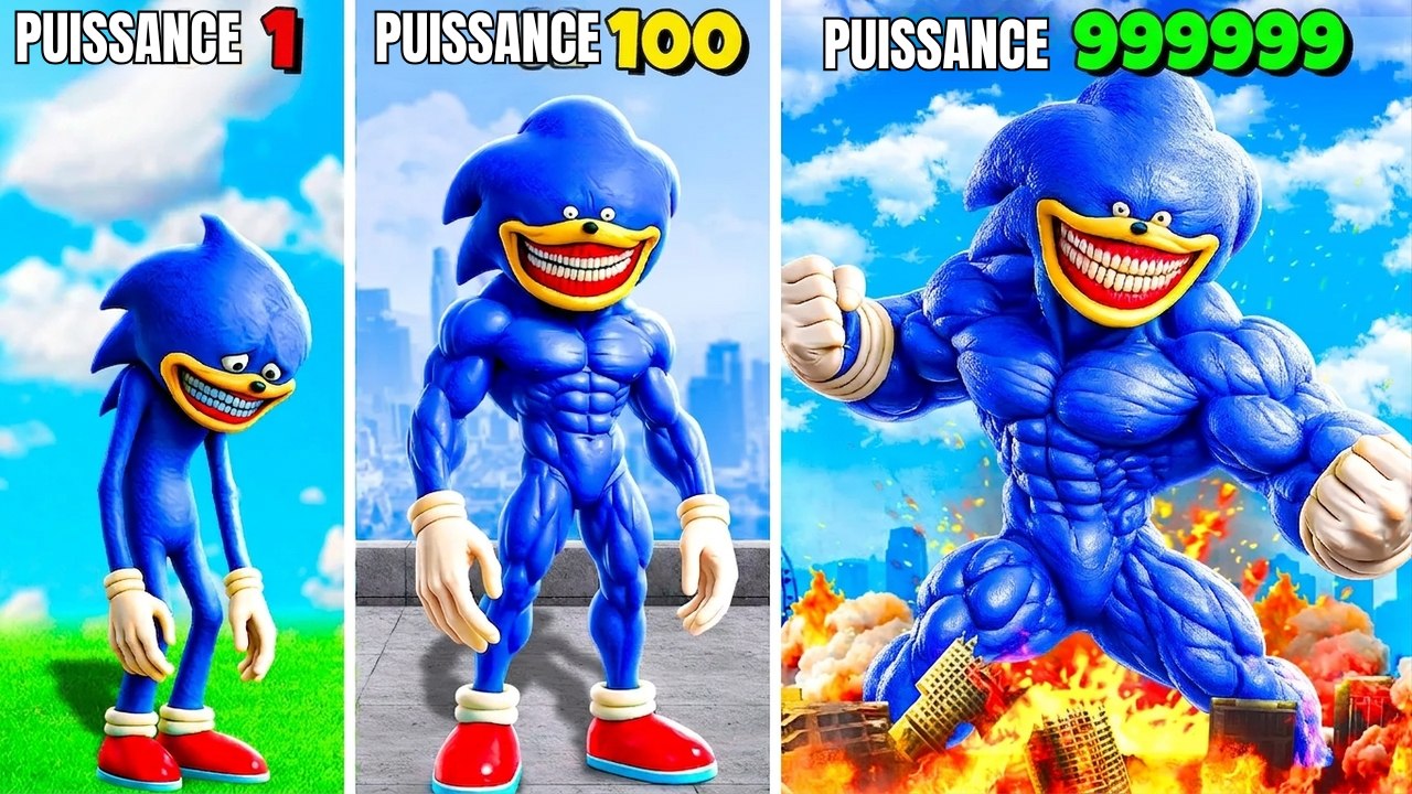 On rend SHIN SONIC le plus fort dans GTA 5 ! (mod Sonic le film)