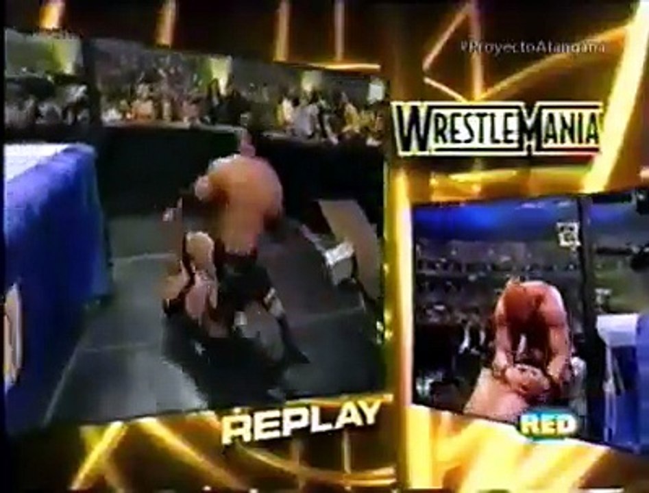 The Rock vs Stone Cold Wrestlemania 17 Español Latino