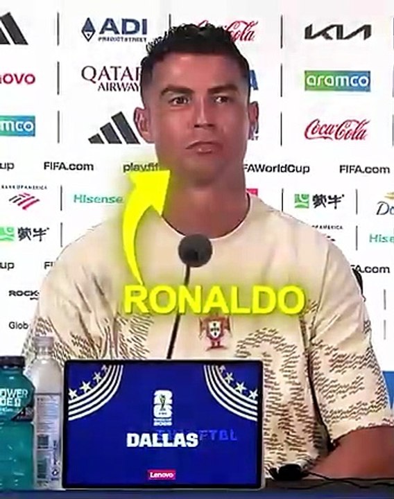 Ronaldo Always Choose Water 🤯🥶