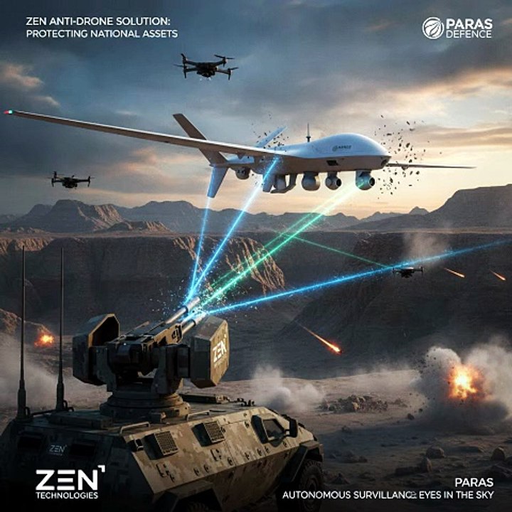 Secret Weapons? Indian Private Firms Building AI for Military! (Zen Tech, Paras Defence)
