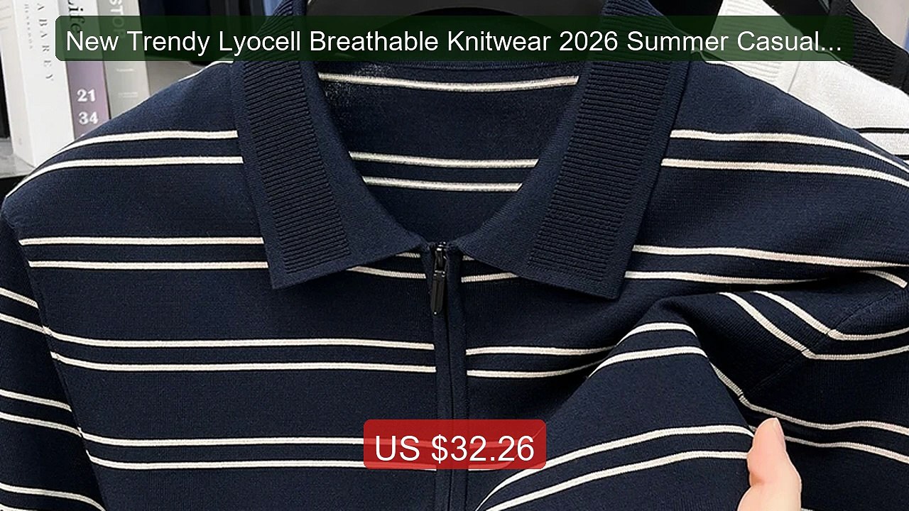 New Trendy Lyocell Breathable Knitwear 2026 Summer Casual S... -- Top Pick 2026 | Unbeatable Price!