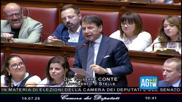 Conte alla Camera: «La legge elettorale è legge truffa, fatta per imbullonare a poltrone»