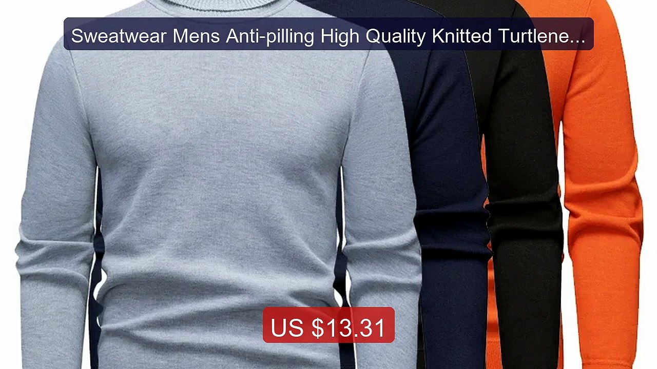 Sweatwear Mens Anti-pilling High Quality Knitte...