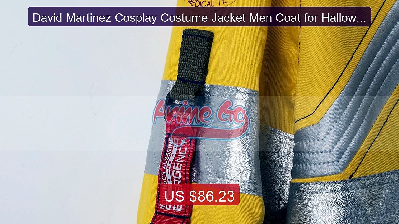 David Martinez Cosplay Costume Jacket Men Coat for Halloween ... -- Amazing Value 2026 | Must Have!