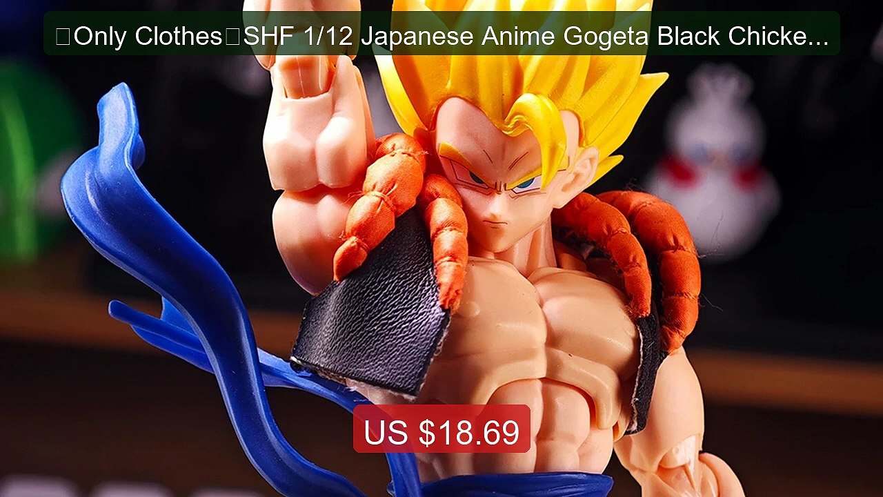 【Only Clothes】SHF 1/12 Japanese Anime Gogeta Black Chicken Vest Cl... -- Best Deal 2026 | Shop Now!