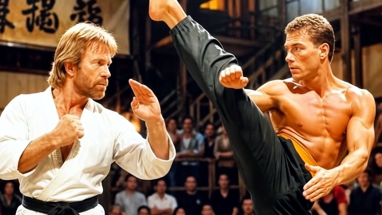 Chuck Norris vs Jean Claude Van damme