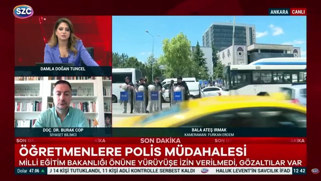 Ankara’da öğretmenlere polis müdahalesi: Çok sayıda gözaltı