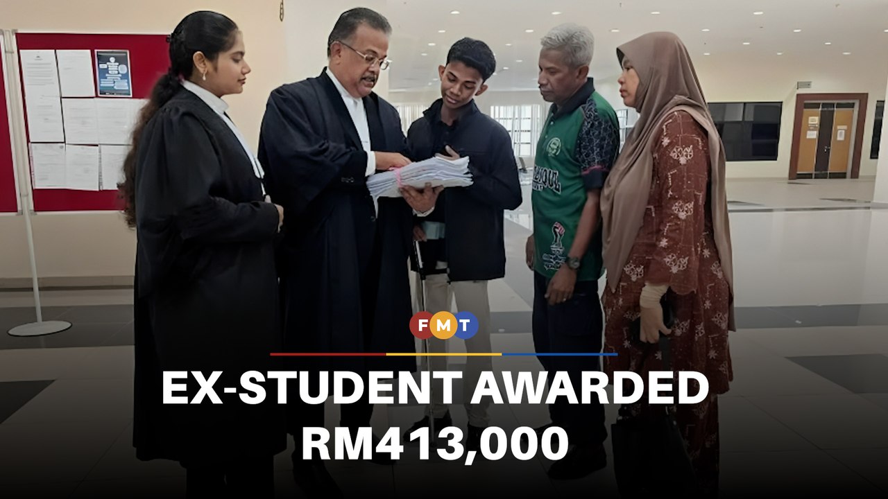 Ex-student awarded RM413,000 in school negligence suit