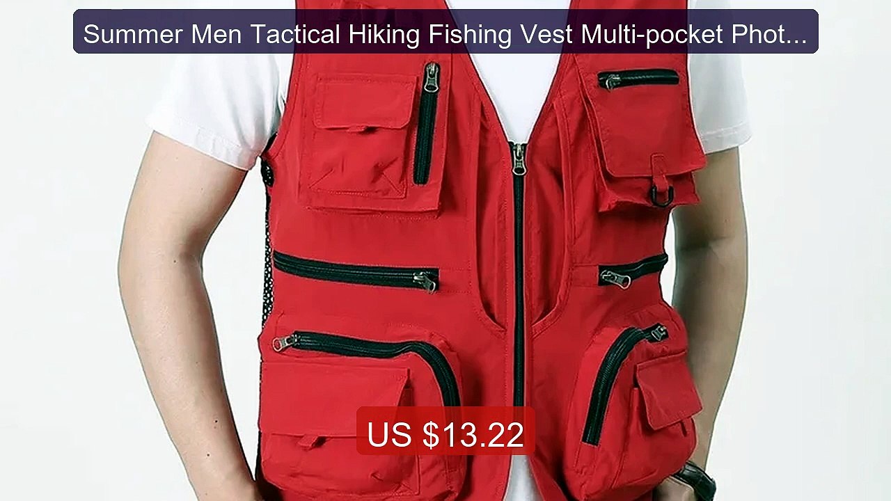 Summer Men Tactical Hiking Fishing Vest Multi-pocket Photogra... -- Amazing Value 2026 | Must Have!