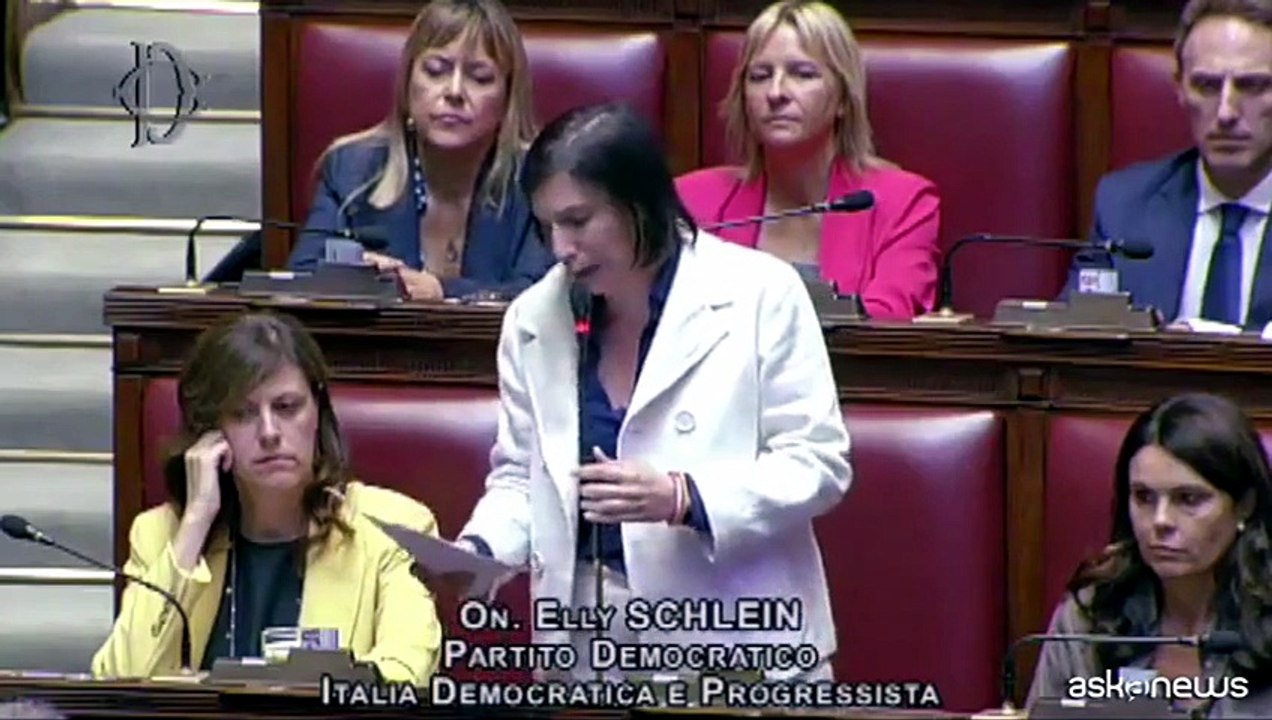 L.elettorale, Schlein in aula: è Meloni che ha tradito gli italiani