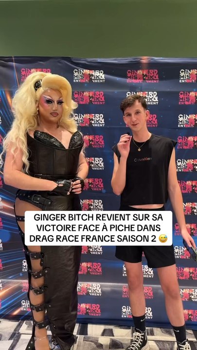GINGER BITCH NOUS PARLE DE SA VICTOIRE FACE À PICHE | DRAG RACE FRANCE 🇫🇷