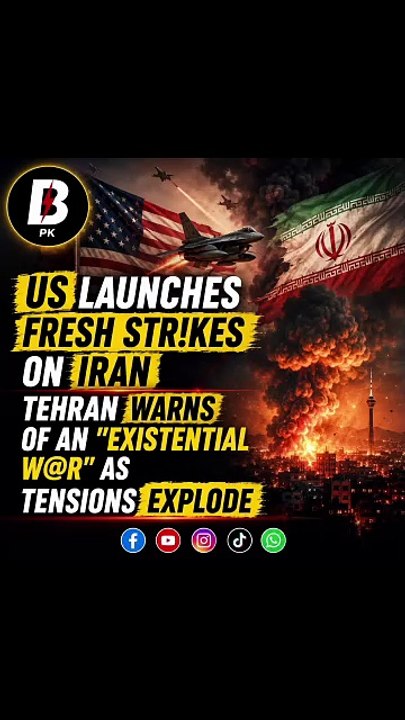 Us Launch Fresh Strike on Iran