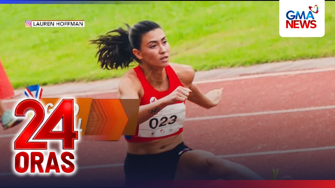 Olympic hurdler Lauren Hoffman, double-gold sa 2026 Philippines atletics championships | 24 ORAS