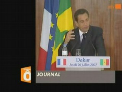 Discours de sarkosy DAKAR