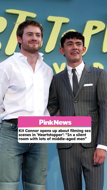 Kit Connor has opened up about filming sex scenes in 'Heartstopper Forever'.