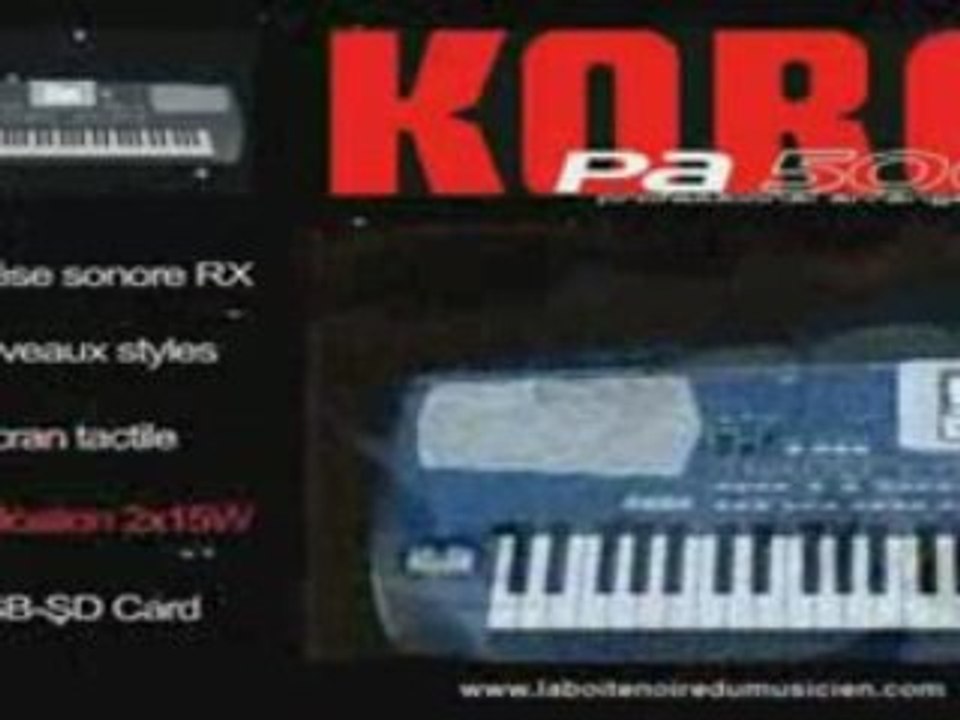 Korg PA500 (La Boite Noire)