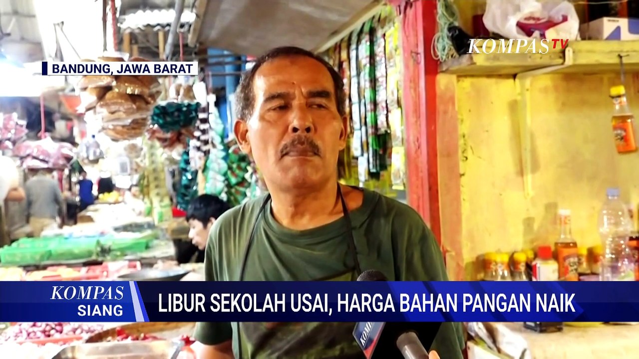 Sekolah Masuk, MBG Kembali Beroperasi: Harga Bahan Pangan di Surabaya dan Bandung Merangkak Naik