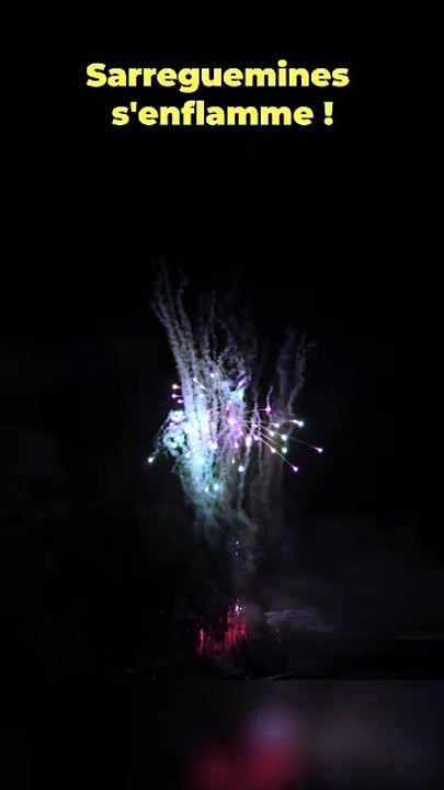 Le ciel de Sarreguemines a totalement explosé ! 🎇✨