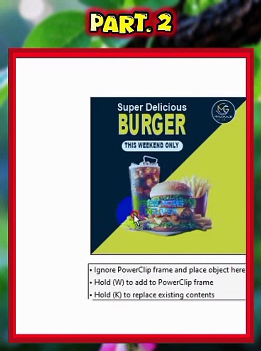 Sample Burger King post social media Post