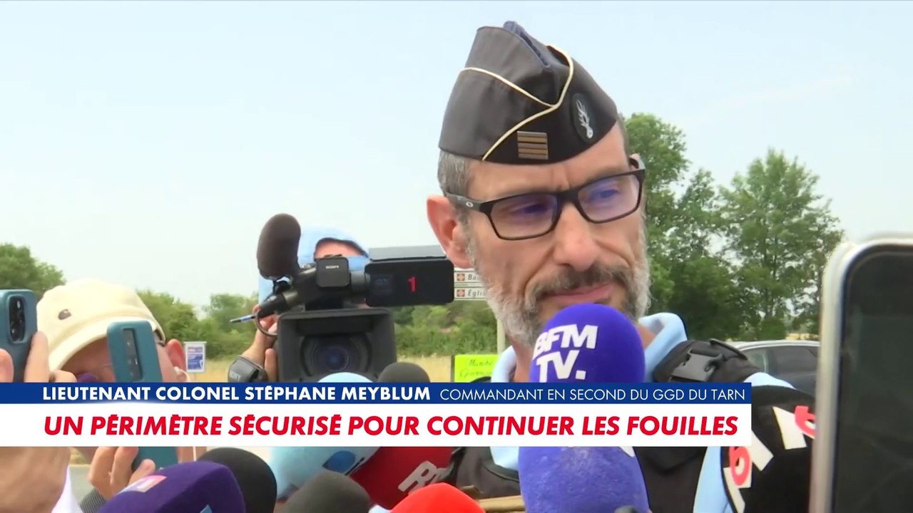 «Les fouilles continuent tant que le périmètre de sécurité est maintenu» dans l’affaire Jubillar