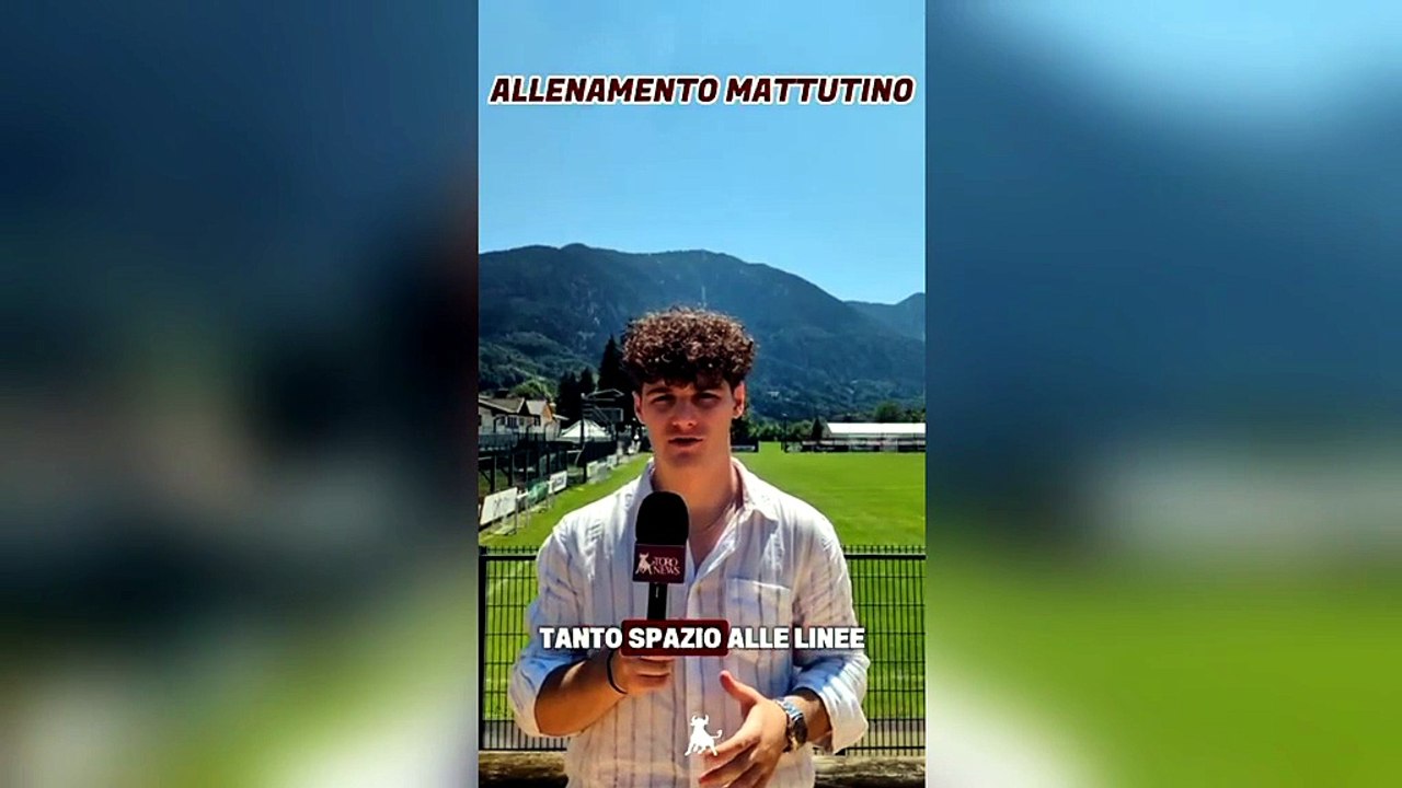 (VIDEO) - Il riassunto dell'allenamento mattutino del quarto giorno a Pinzolo