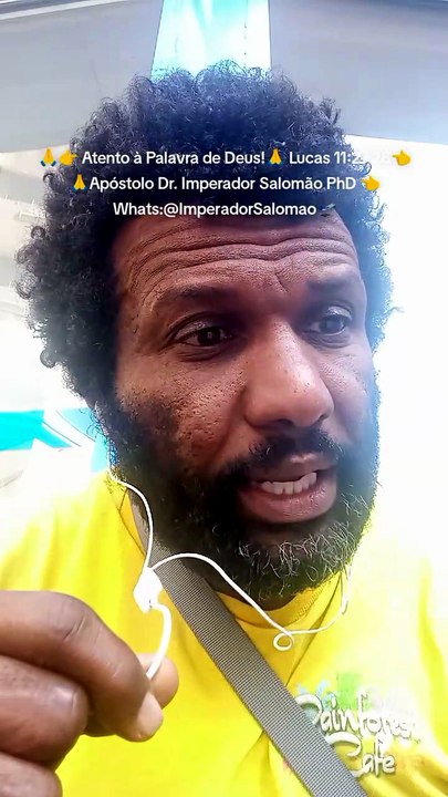 🙏👉 Atento à Palavra de Deus!🙏 Lucas 11:27-28👈 🙏Apóstolo Dr. Imperador Salomão PhD 👈Whats:@ImperadorSalomao🛫