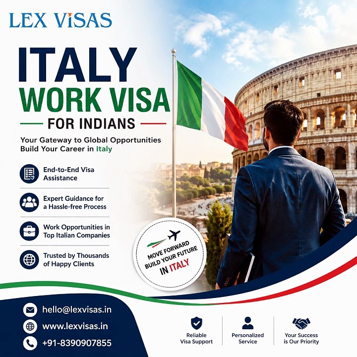Work Visa to Italy for Indians | Corporate Immigration | Lex Visas