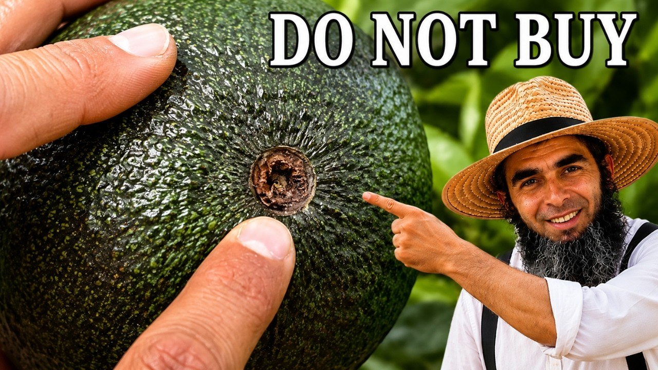 How to Pick a Sweet and Creamy Avocado... The Old AMISH Way