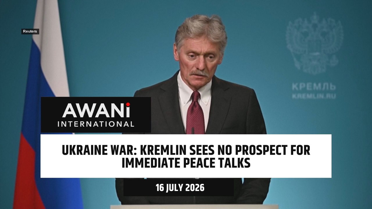 Kremlin sees no prospect for immediate peace talks