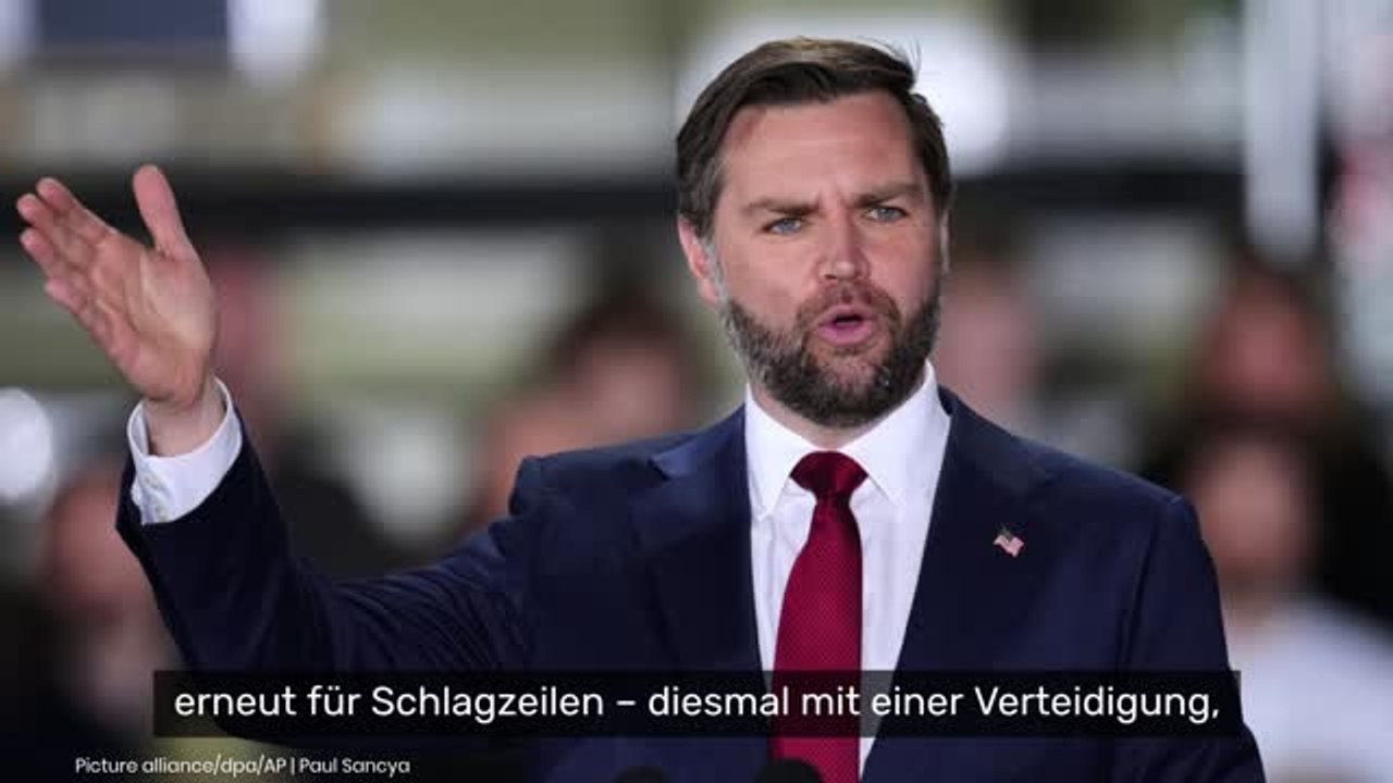 JD Vance: 'Das war ein Witz!' Trump-Vize verteidigt Obama-Beleidigung