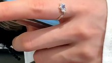 ⭐ WAIT... A genuine 925 sterling silver star ring for just $0.99? 💙✨